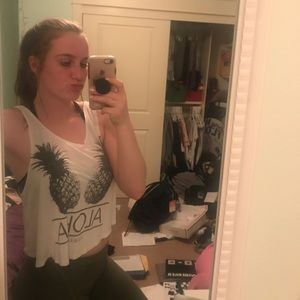 aloha hawaii crop tank top